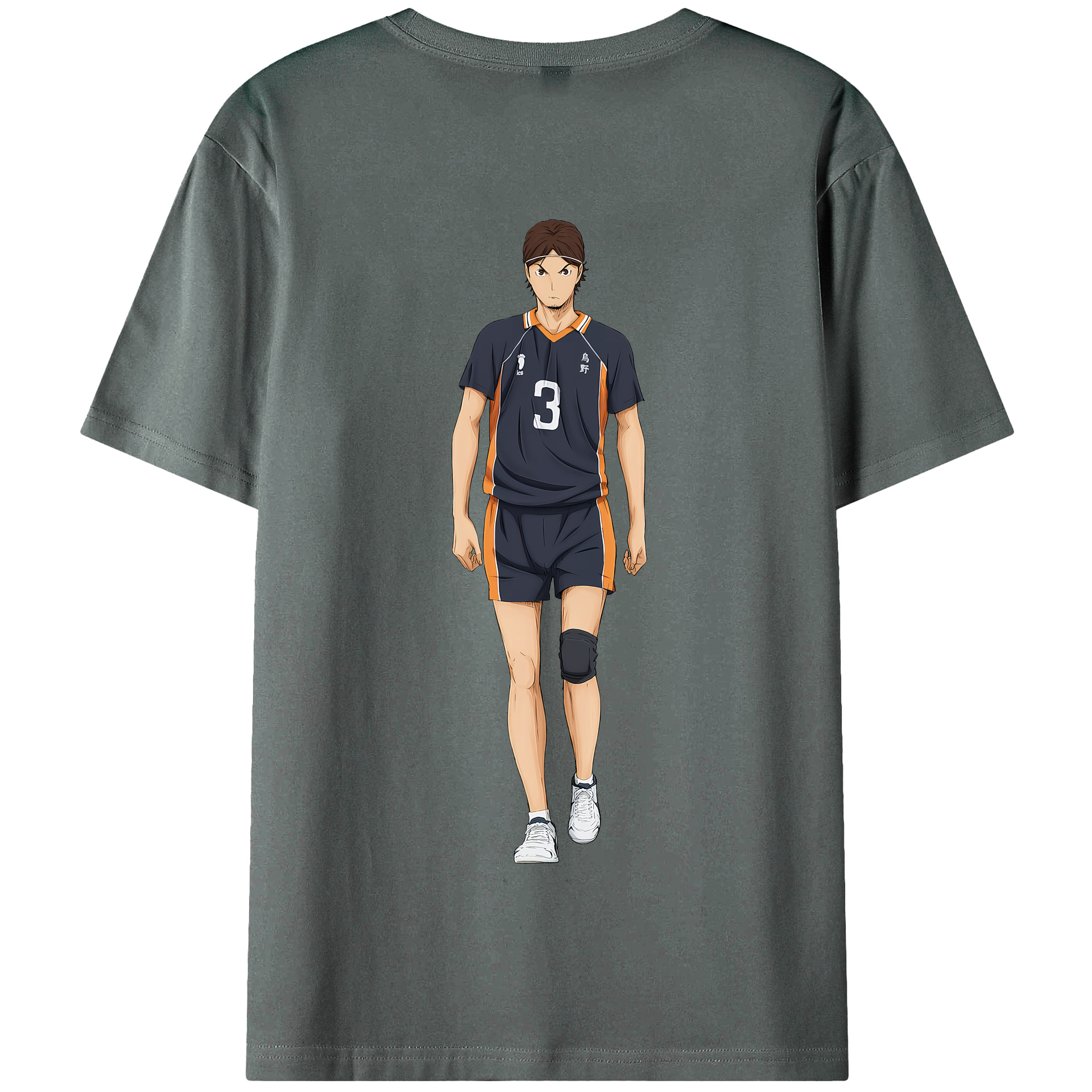 （画像用） ハイキュー!! Haikyu!! 綿100％半袖Tシャツ（背面プリント）